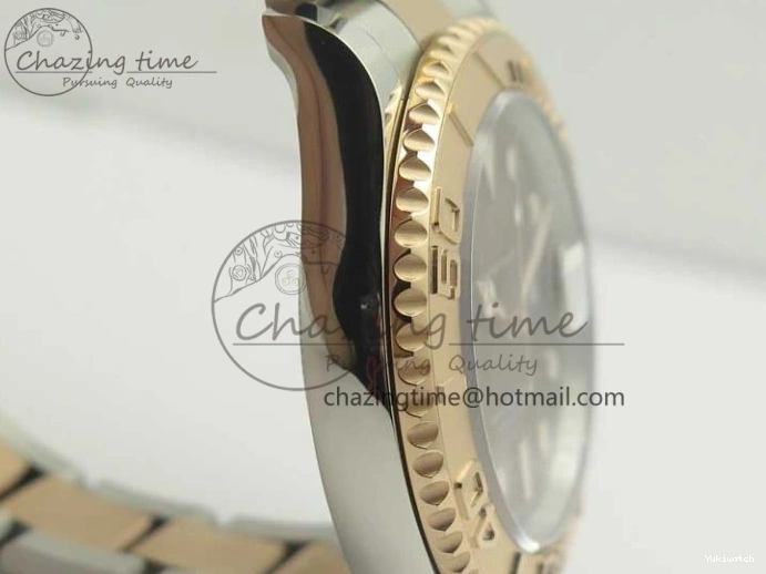 SS A2836 Dial Brown VRF Bracelet Best on SS RG 1:1 Yacht-Master 116621 Edition 0126